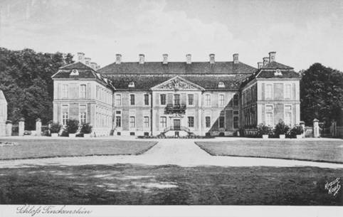 postcard of Schloss Finckenstein